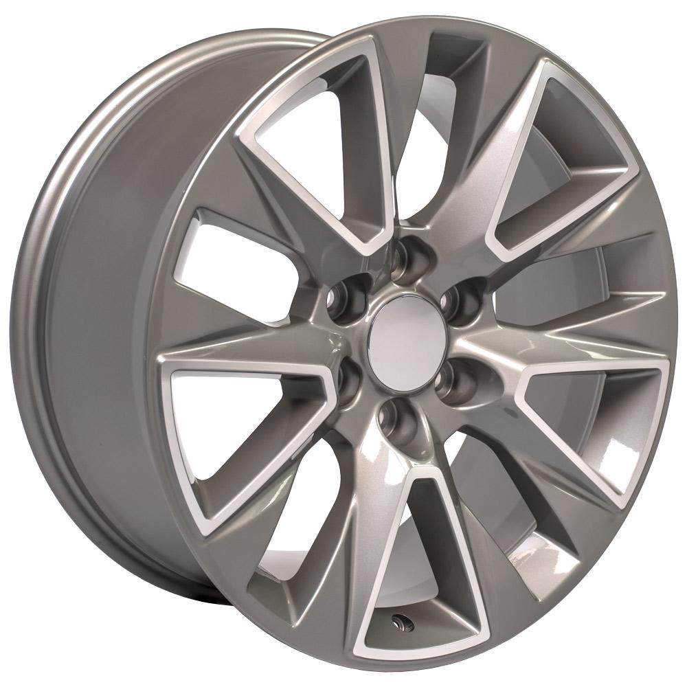 20" Replica CV26 fits Chevrolet Silverado LTZ 20x9 Machined-SR1 Performance