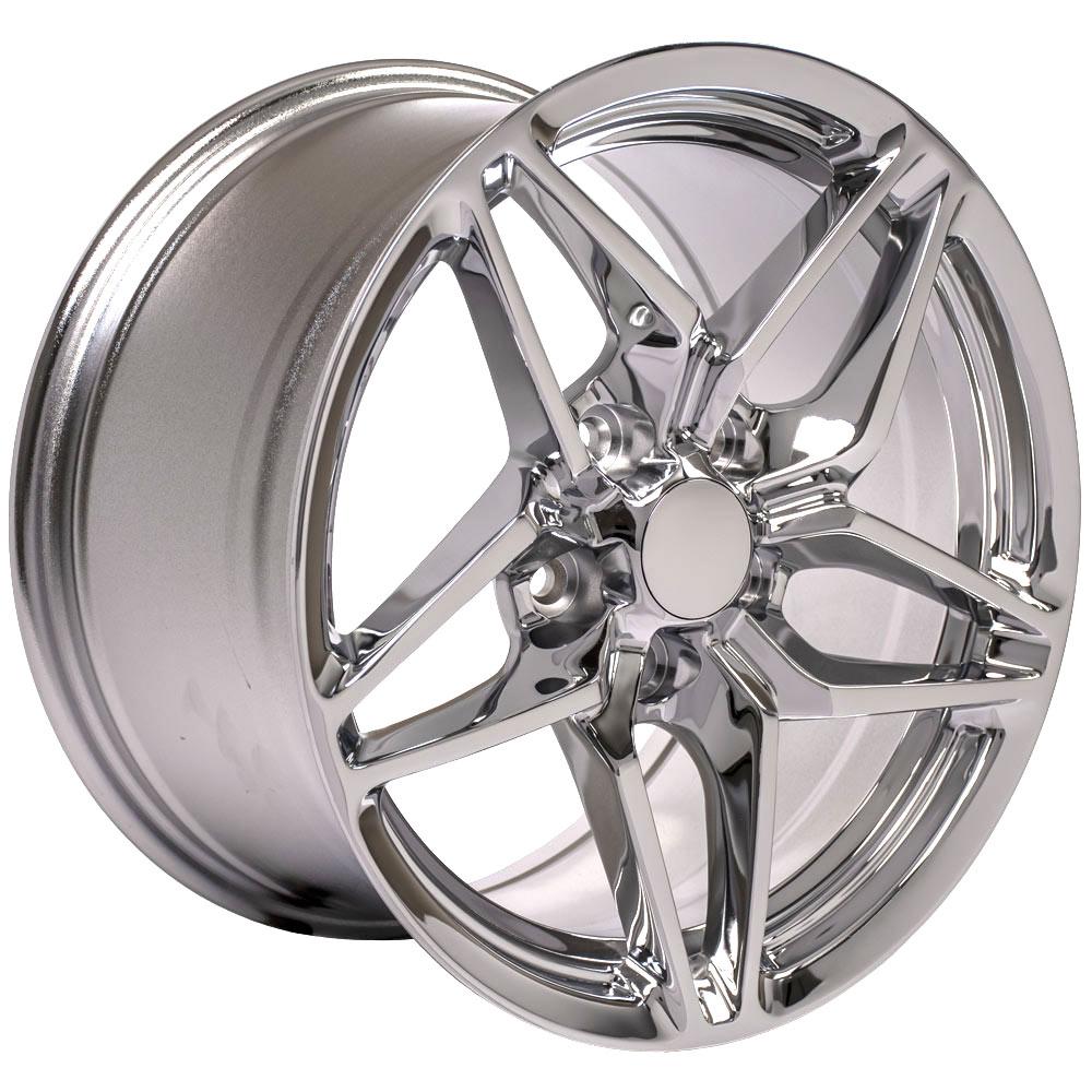 17" Replica CV31 fits Chevrolet Corvette C7 ZR1 17x9.5 Chrome-SR1 Performance