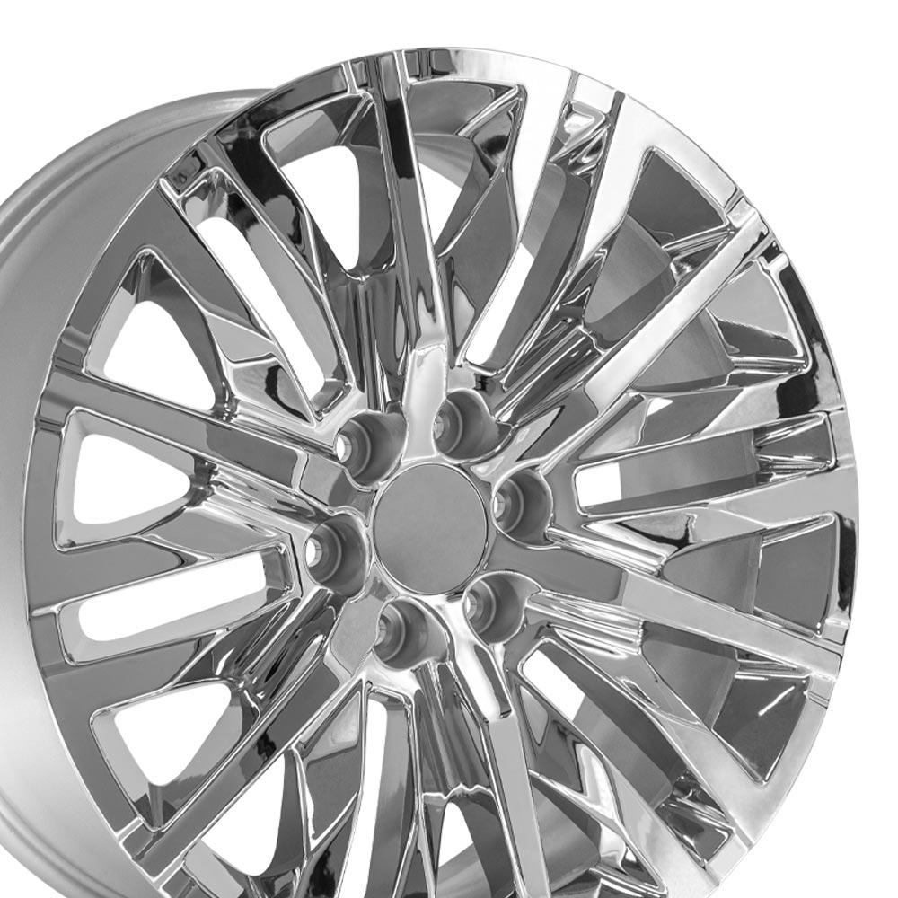 22" Replica CV33 fits GMC Sierra 1500 22x9 Chrome-SR1 Performance