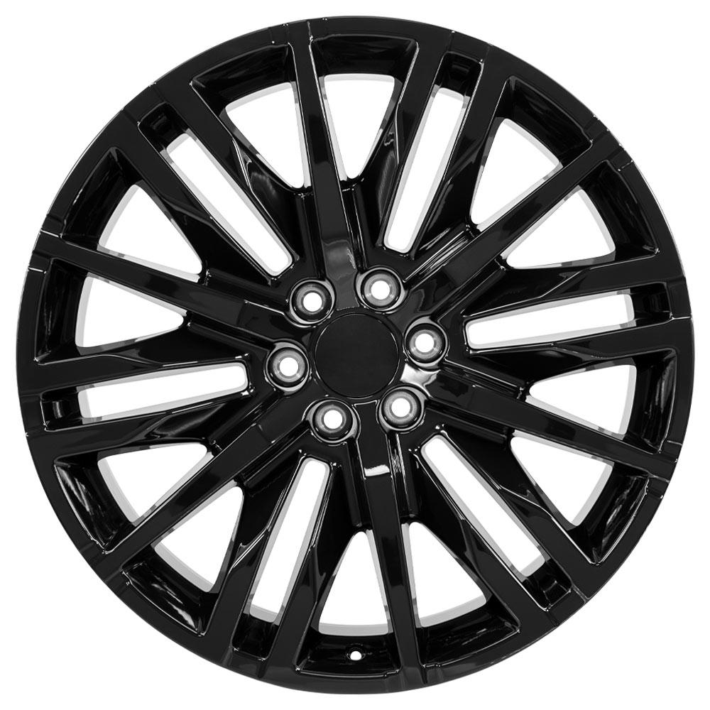 24" Replica CV33 fits GMC Sierra 1500 24x10 Gloss Black-SR1 Performance