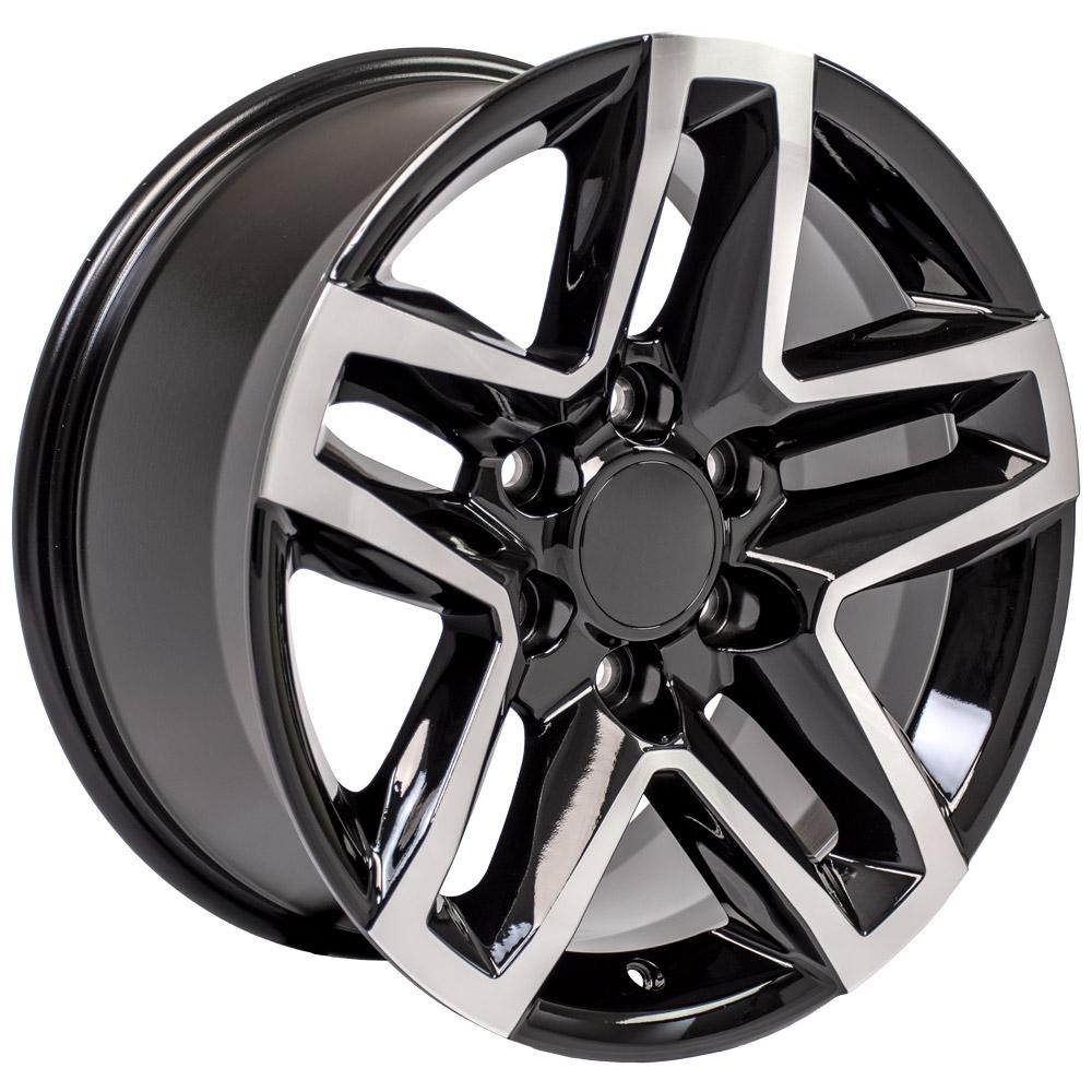 18" Replica CV34B fits Chevrolet Silverado 18x8.5 Machined-SR1 Performance