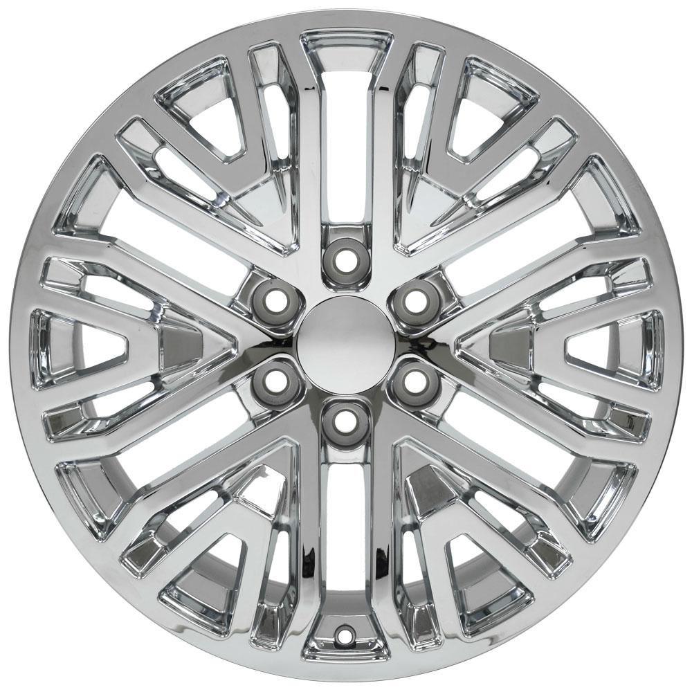 20" Replica CV37 fits GMC Sierra 1500 20x9 Chrome-SR1 Performance