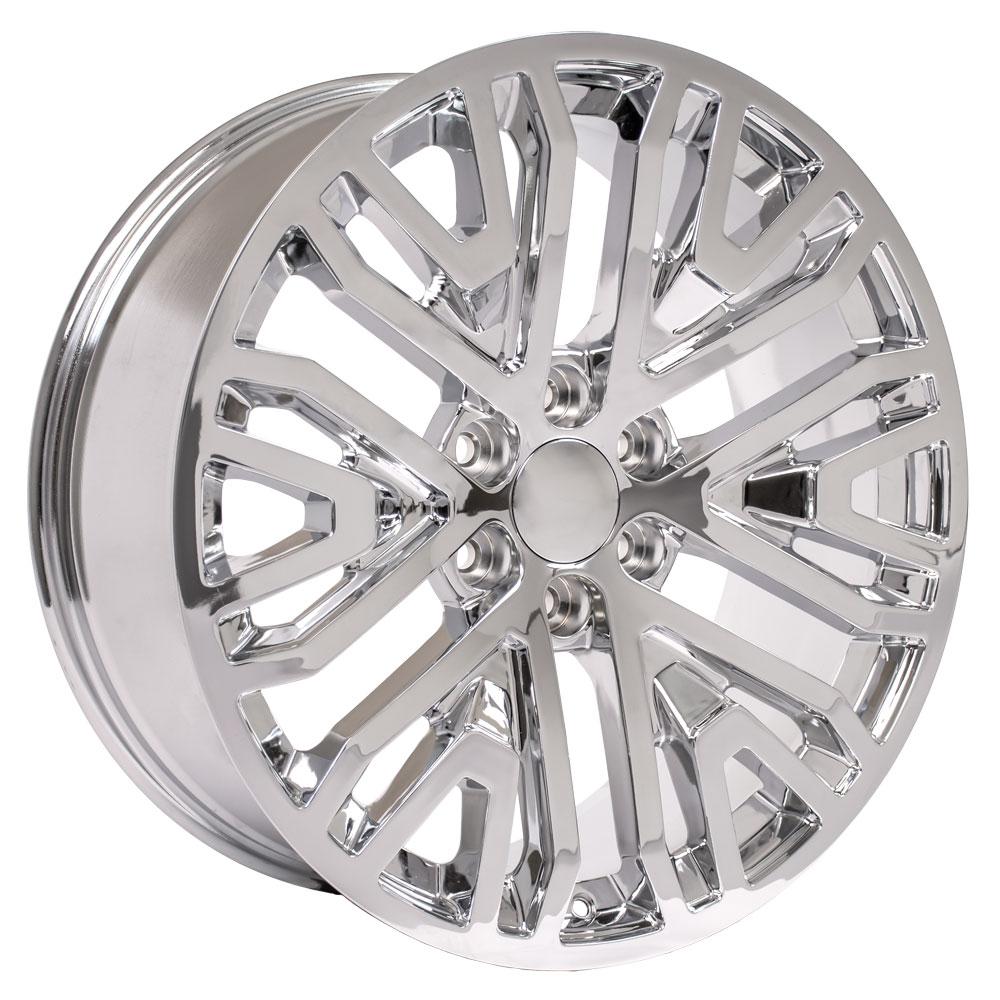 22" Replica CV37 fits GMC Sierra 22x9 Chrome-SR1 Performance