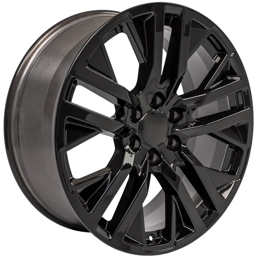22" Replica CV38 fits GMC Sierra 22x9 Black-SR1 Performance