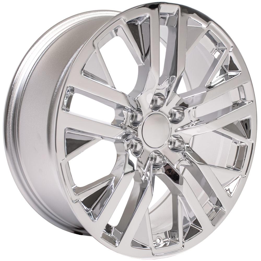 22" Replica CV38 fits GMC Sierra 22x9 Chrome-SR1 Performance