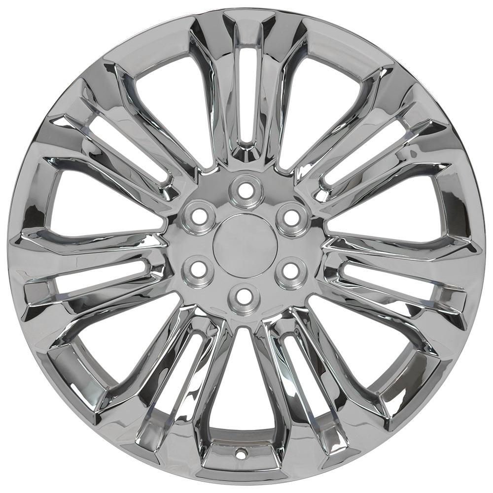 22" Replica CV43 fits Chevrolet Silverado 22x9 Chrome-SR1 Performance