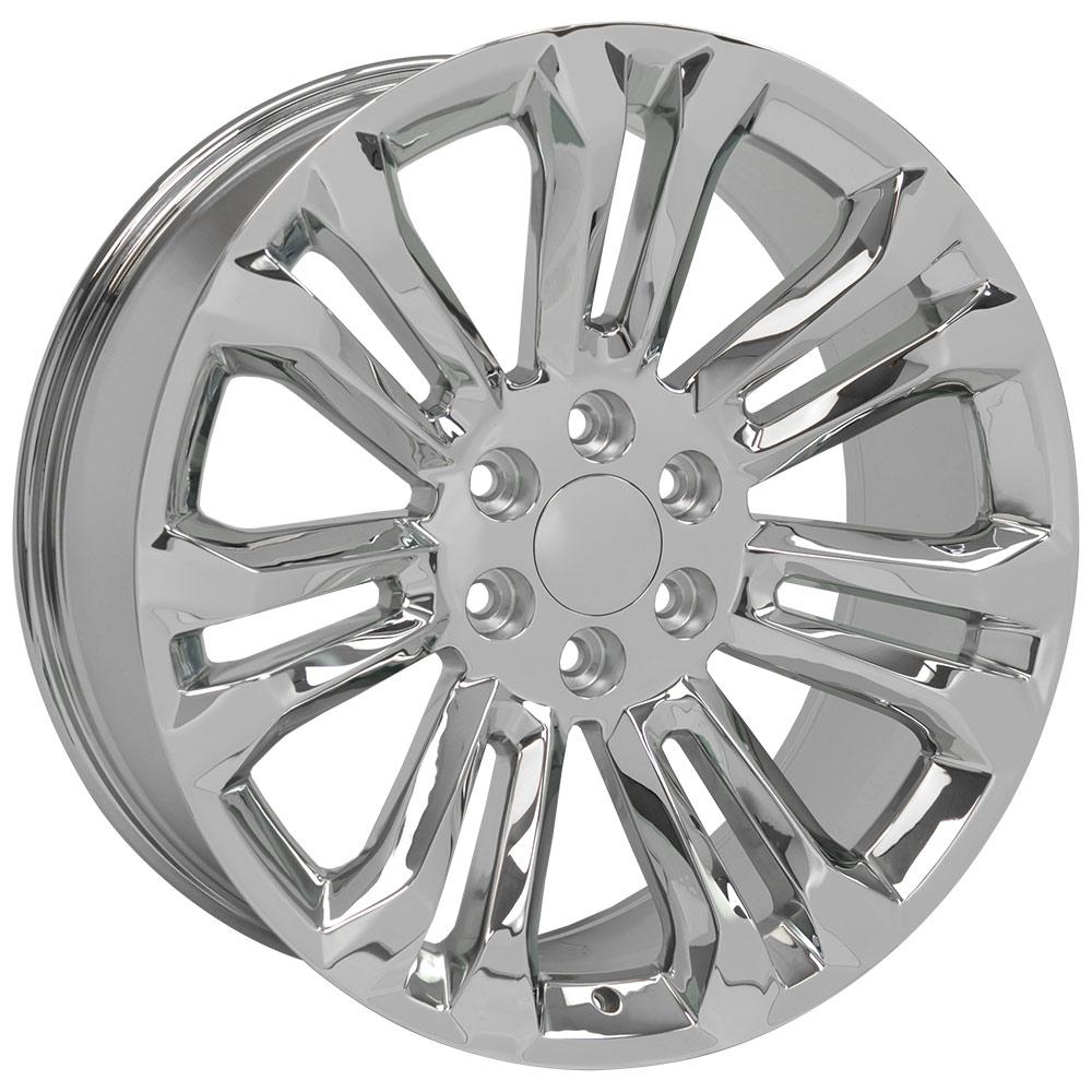 22" Replica CV43 fits Chevrolet Silverado 22x9 Chrome-SR1 Performance