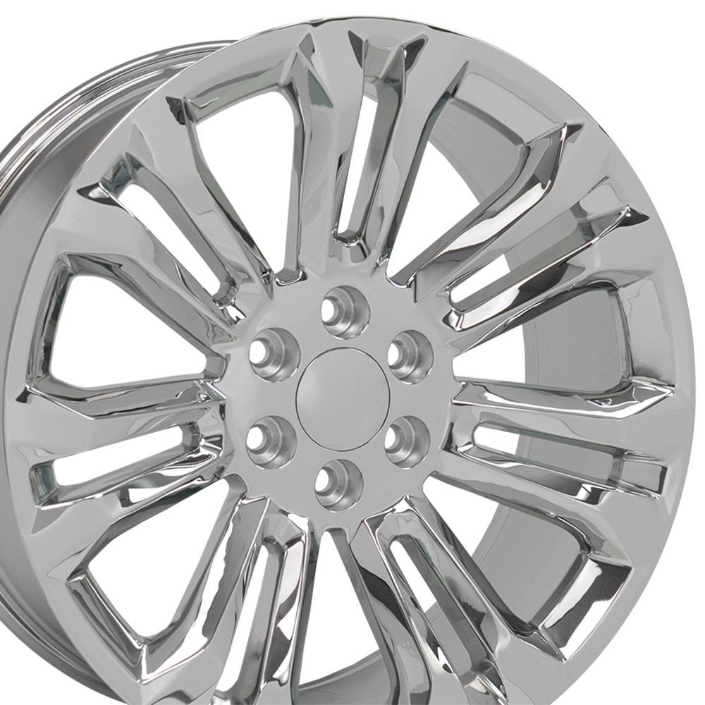 22" Replica CV43 fits Chevrolet Silverado 22x9 Chrome-SR1 Performance