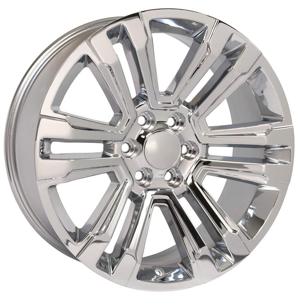 22" Replica CV44 fits GMC Yukon 22x9 Chrome-SR1 Performance