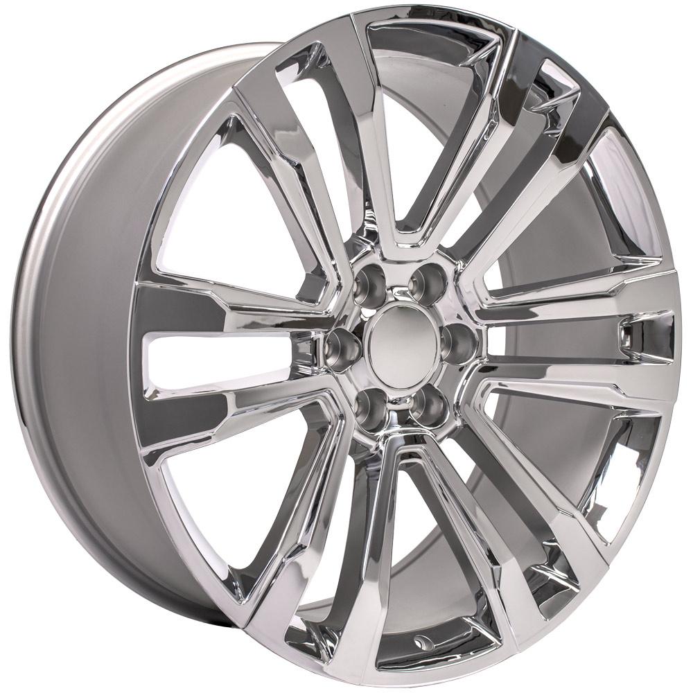 24" Replica CV44 fits GMC Sierra Denali 24x10 Chrome-SR1 Performance