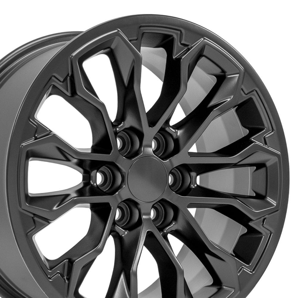 17" Replica CV54 fits Chevrolet Colorado ZR2 17x8 Satin Black-SR1 Performance