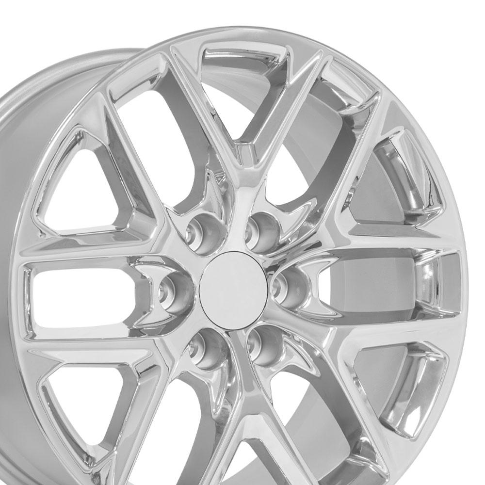 20" Replica CV62 fits Chevrolet Silverado 20x9 Chrome-SR1 Performance