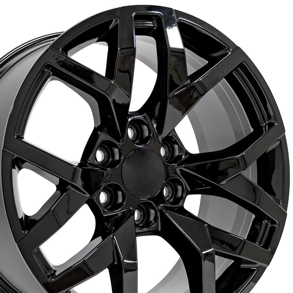20" Replica CV66 fits Chevrolet Suburban 1500 20x9 Gloss Black-SR1 Performance
