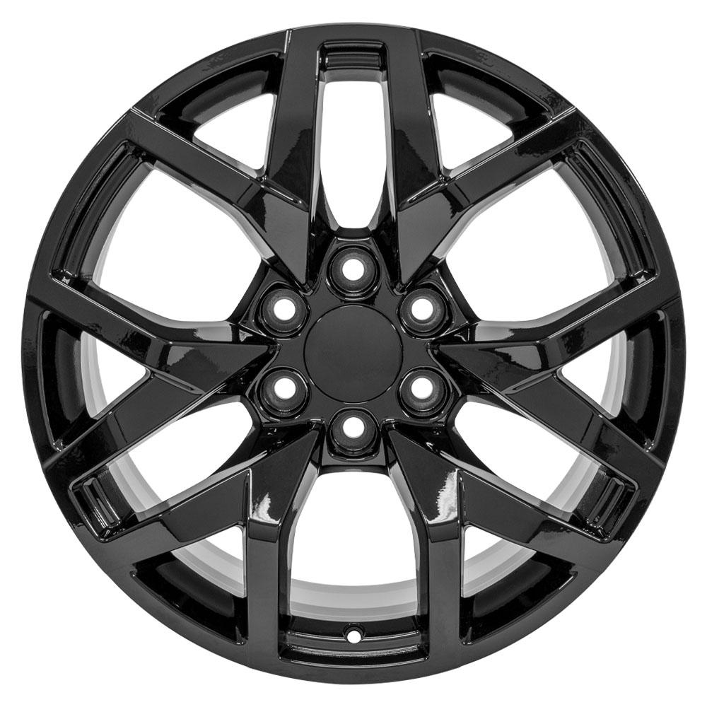 22" Replica CV66 fits Chevrolet Suburban 1500 22x9 Gloss Black-SR1 Performance
