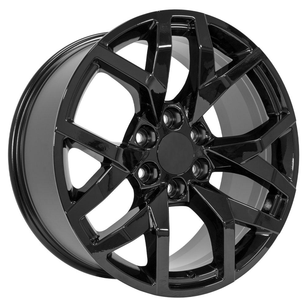 22" Replica CV66 fits Chevrolet Suburban 1500 22x9 Gloss Black-SR1 Performance