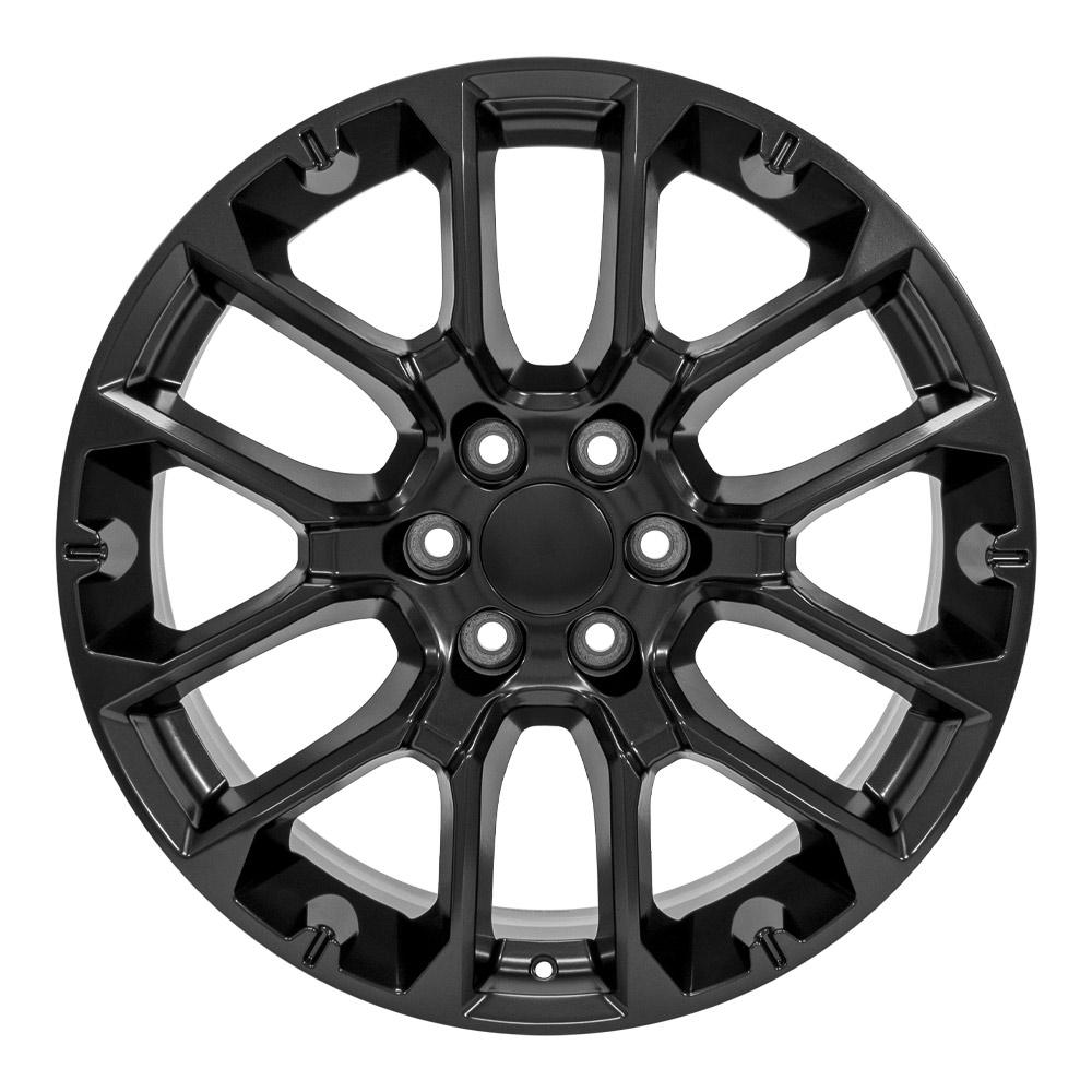 22" Replica CV67 fits Chevrolet Suburban 1500 22x9 Satin Black-SR1 Performance