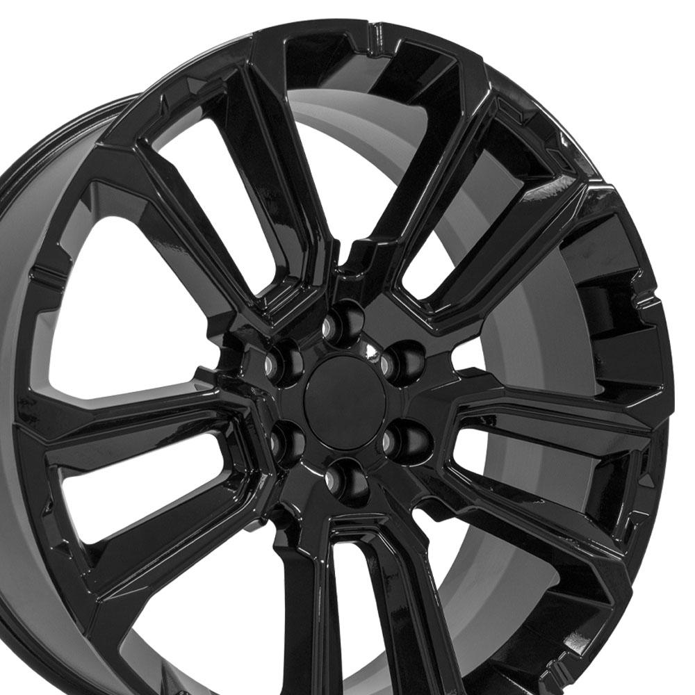 24" Replica CV68 fits Chevrolet Suburban 1500 24x10 Gloss Black-SR1 Performance