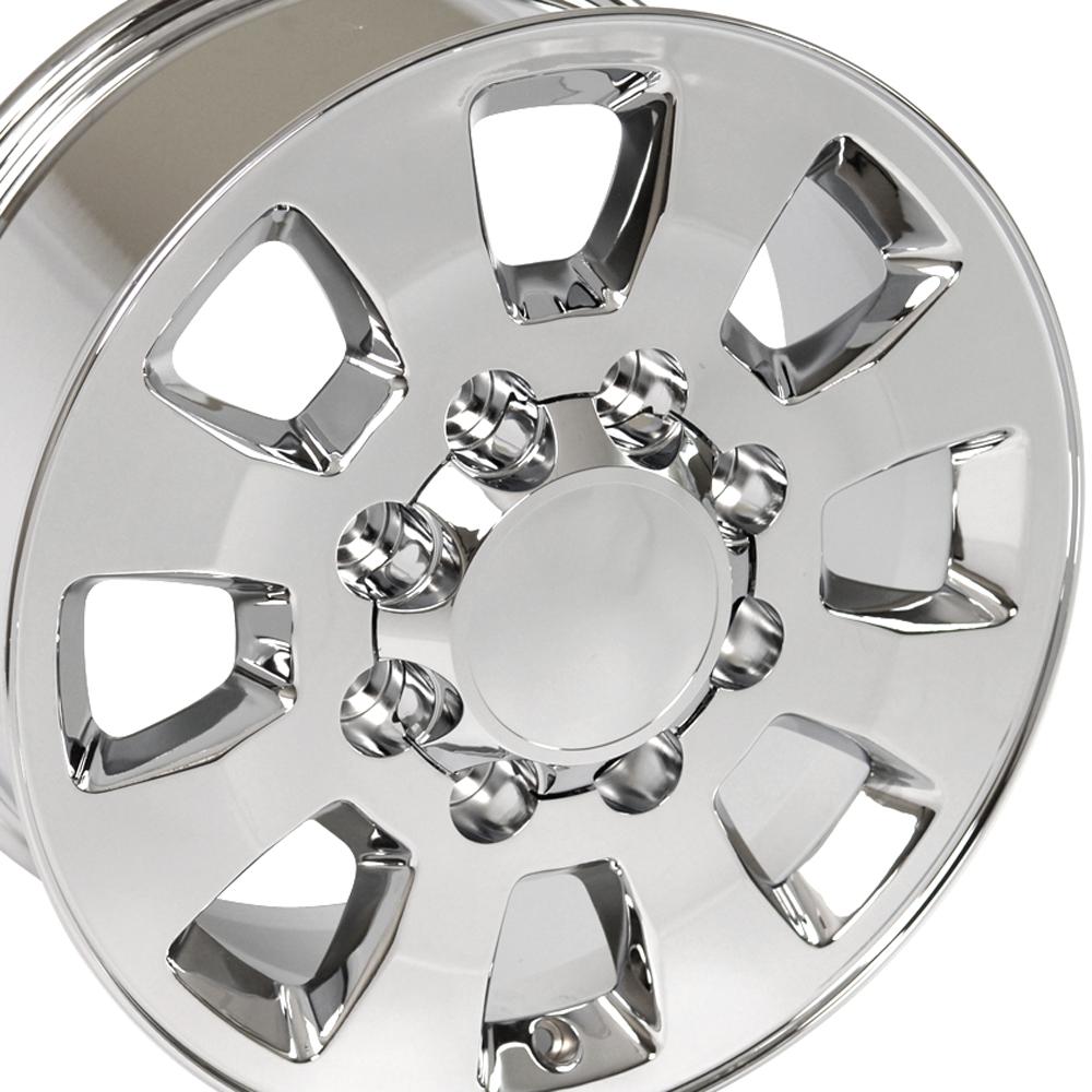 18" Replica CV75B fits GMC Sierra 18x8 Chrome-SR1 Performance