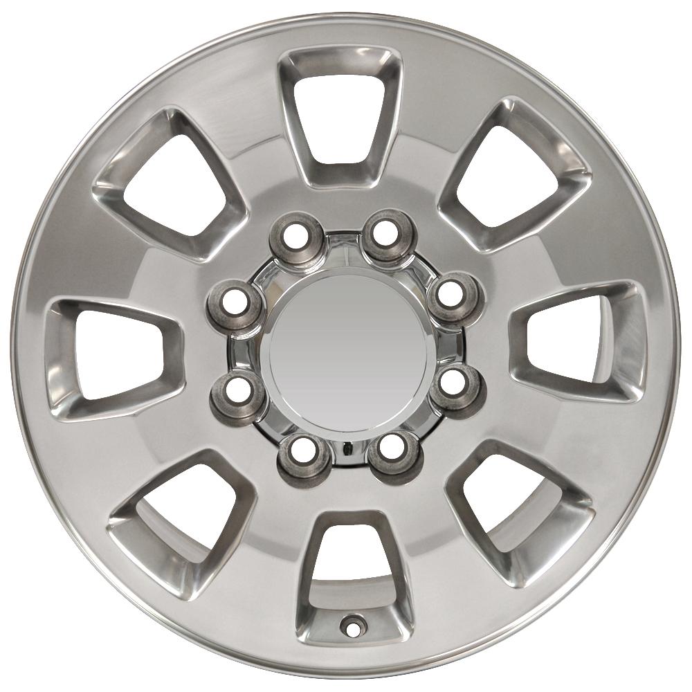18" Replica CV75B fits GMC Sierra 18x8 Polished-SR1 Performance
