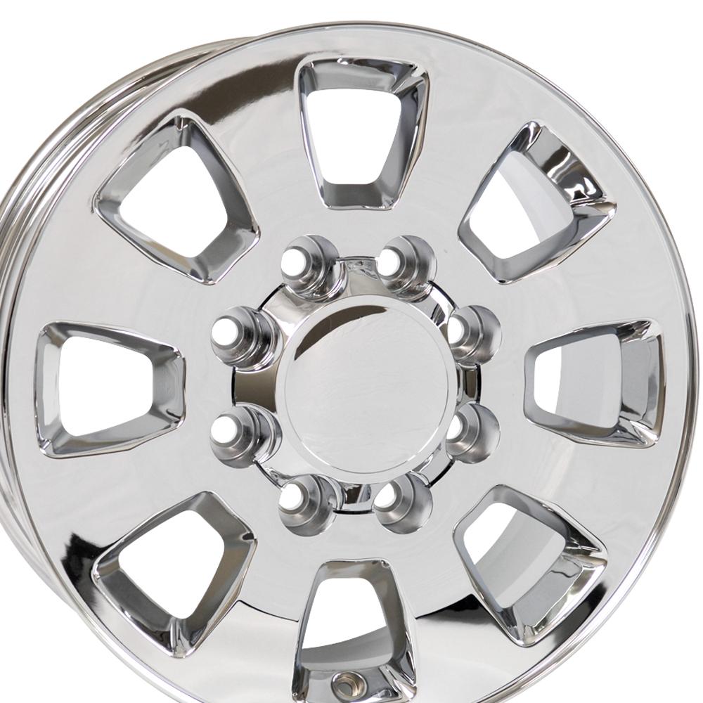 18" Replica CV75A fits GMC Sierra 18x8 Chrome-SR1 Performance