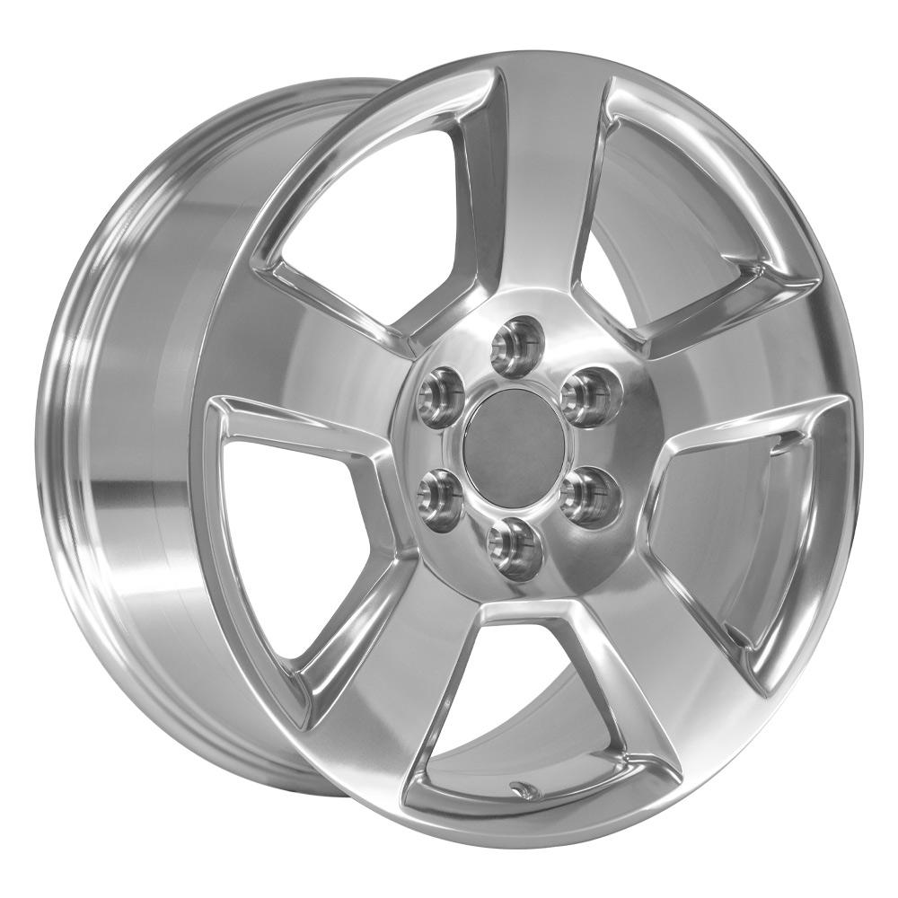 20" Replica CV76 fits Chevrolet Tahoe 20x9 Polished-SR1 Performance
