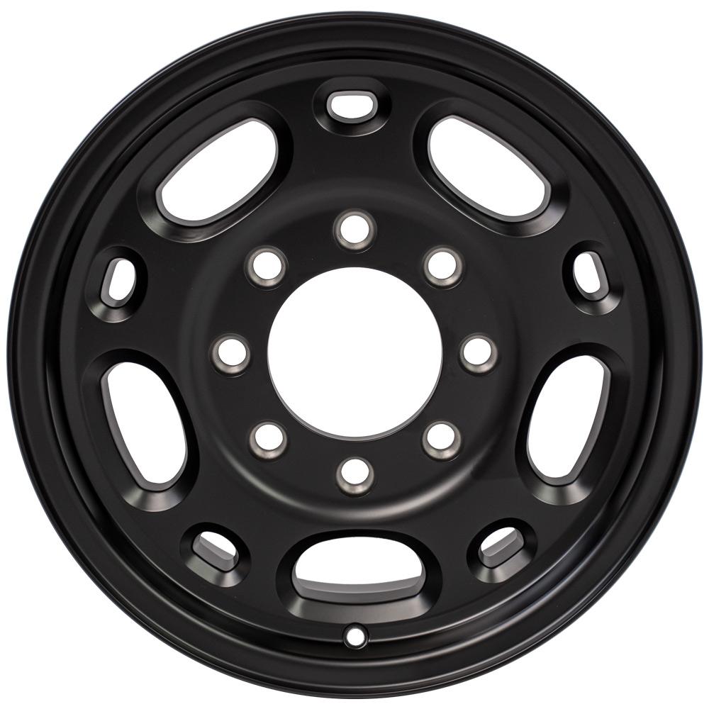 16" Replica CV82 fits Chevrolet 8 Lug Suburban 16x6.5 Black-SR1 Performance