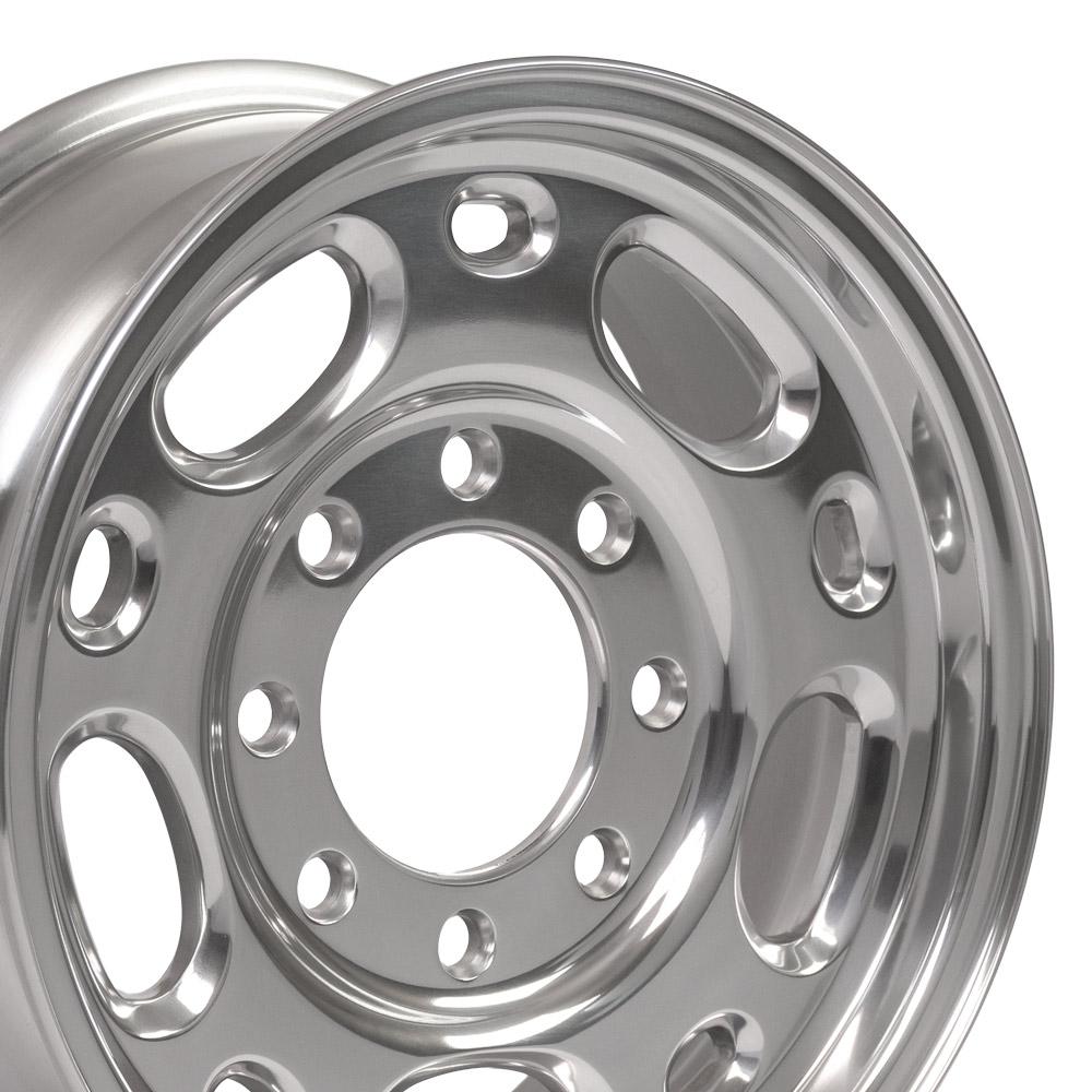 16" Replica CV82 fits Chevrolet 8 Lug Suburban 16x6.5 Polished-SR1 Performance
