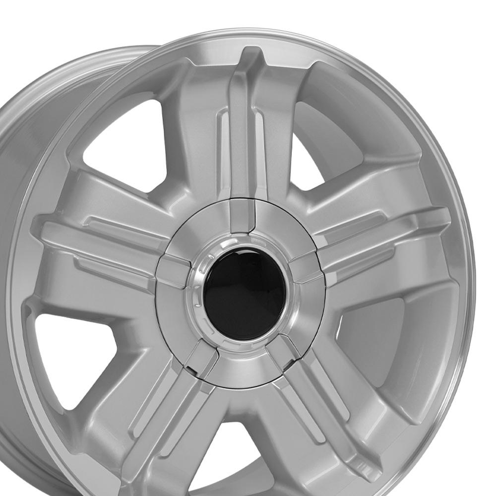18" Replica CV88 fits Chevrolet 18x8 Silver-SR1 Performance
