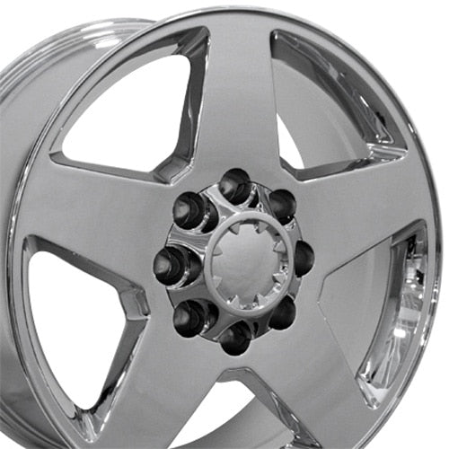 20" Replica CV91A fits 8 Lug Chevrolet 20x8.5 Chrome-SR1 Performance