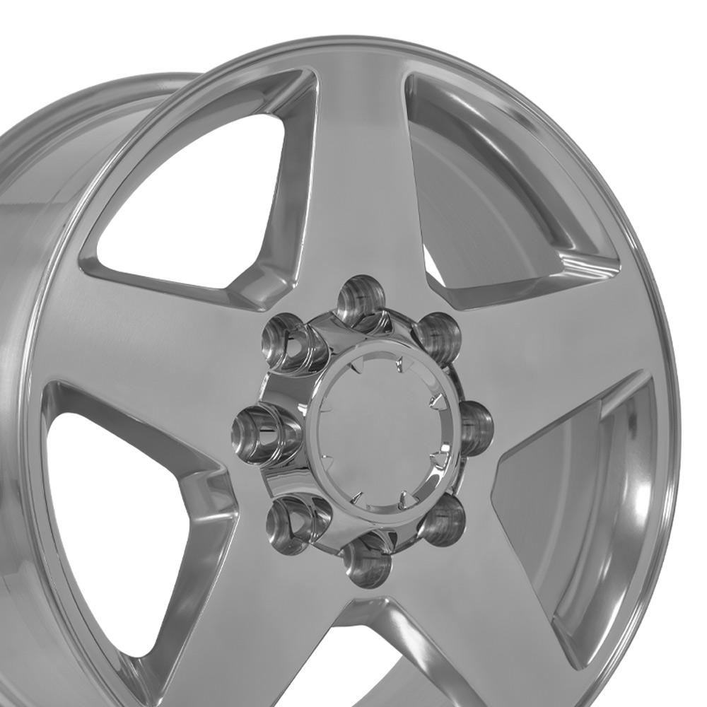 20" Replica CV91A fits 8 Lug Chevrolet 20x8.5 Polished-SR1 Performance