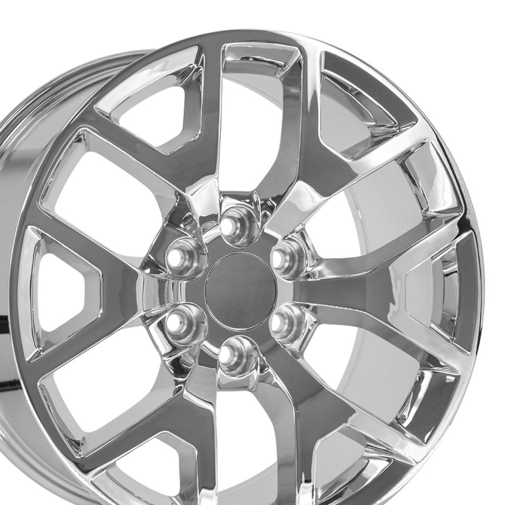 20" Replica CV92 fits GMC Sierra 20x9 Chrome-SR1 Performance