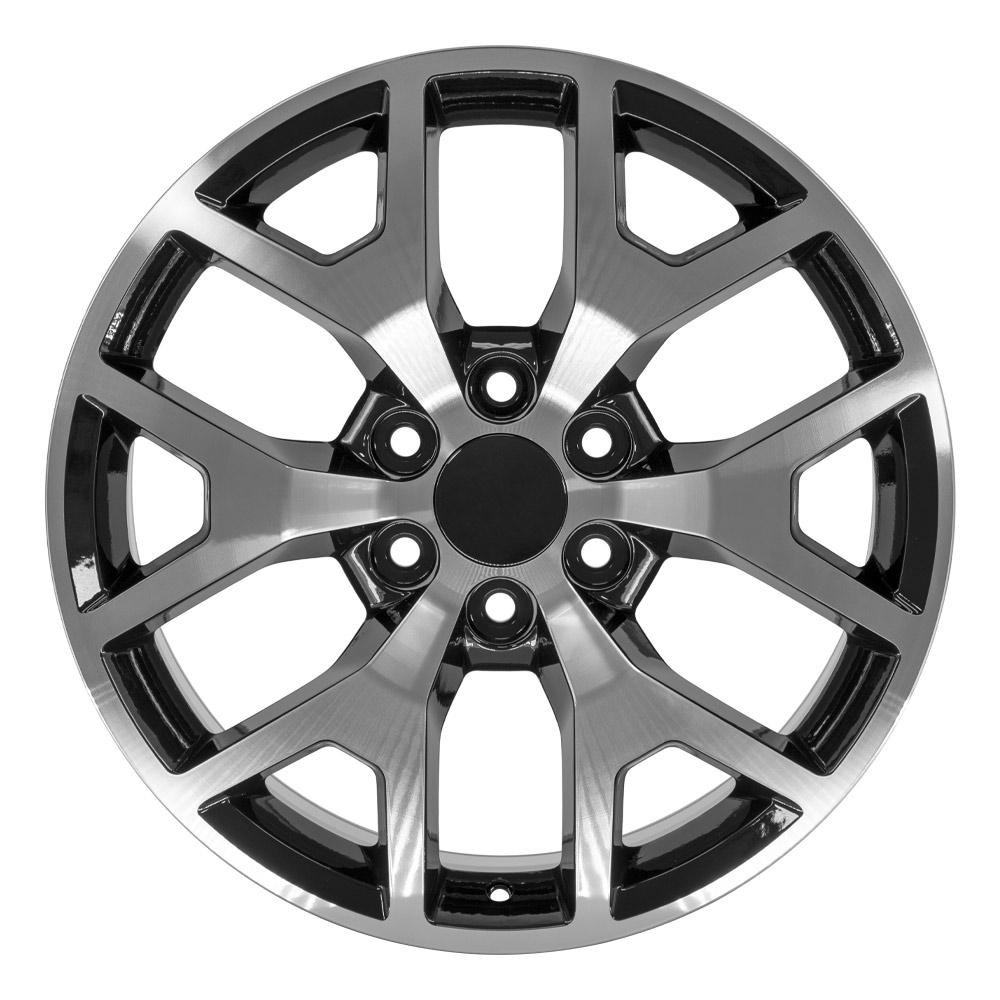 20" Replica CV92 fits GMC Sierra 20x9 Machined-SR1 Performance