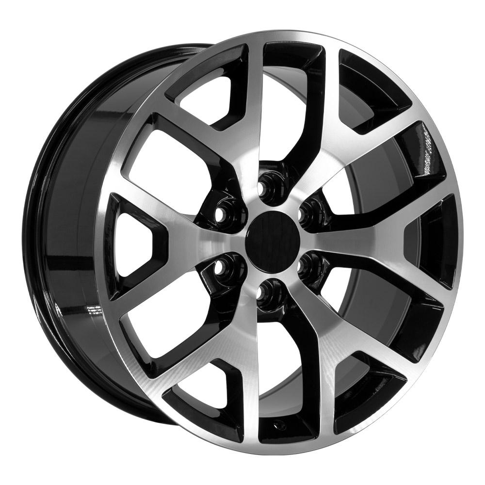20" Replica CV92 fits GMC Sierra 20x9 Machined-SR1 Performance