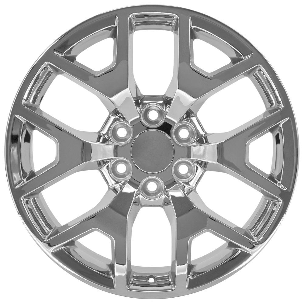 22" Replica CV92 fits GMC Sierra 22x9 Chrome-SR1 Performance