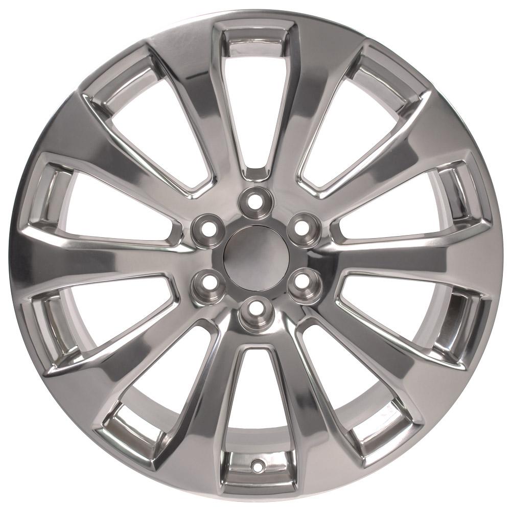 22" Replica CV95 fits Chevrolet Silverado 22x9 Polished-SR1 Performance