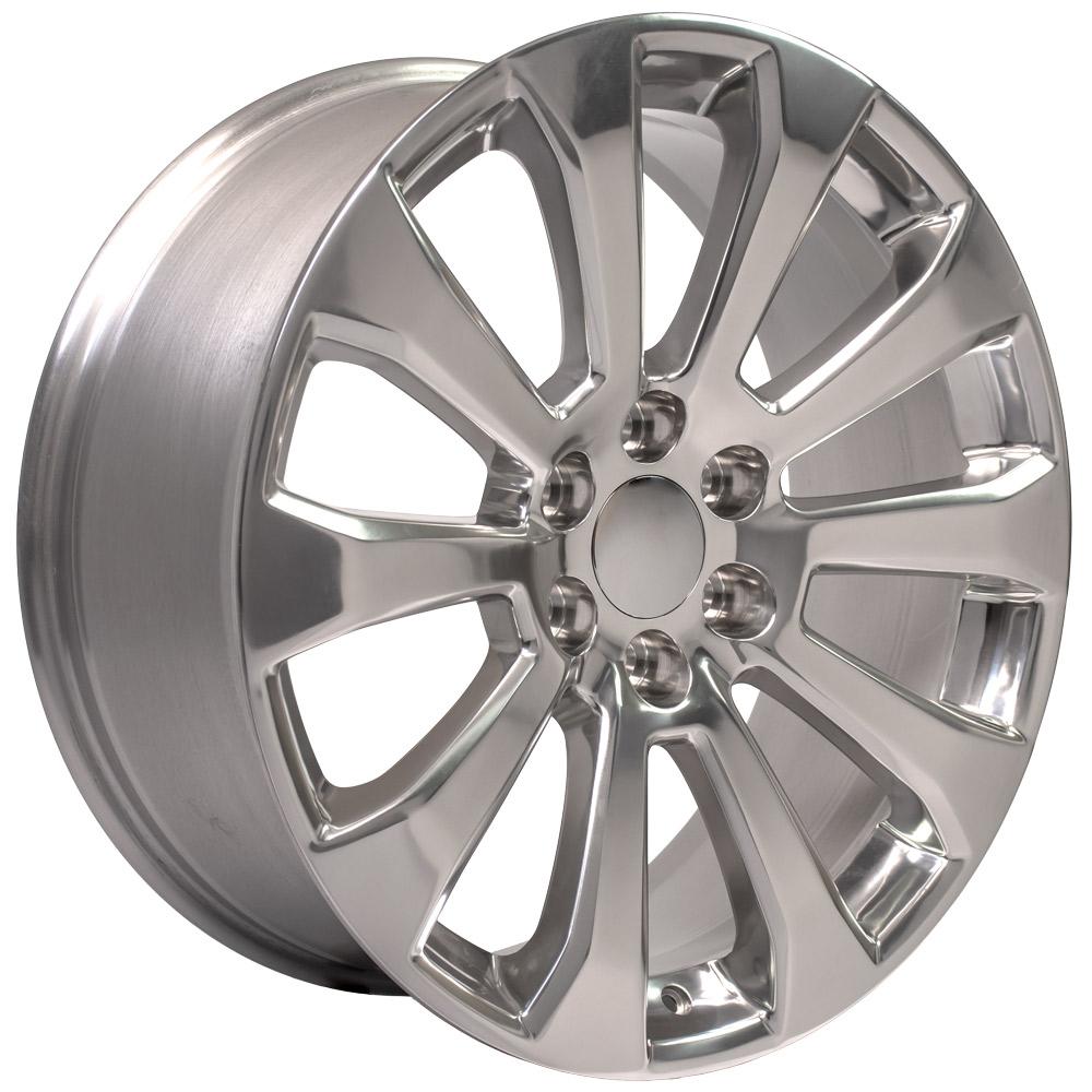 22" Replica CV95 fits Chevrolet Silverado 22x9 Polished-SR1 Performance
