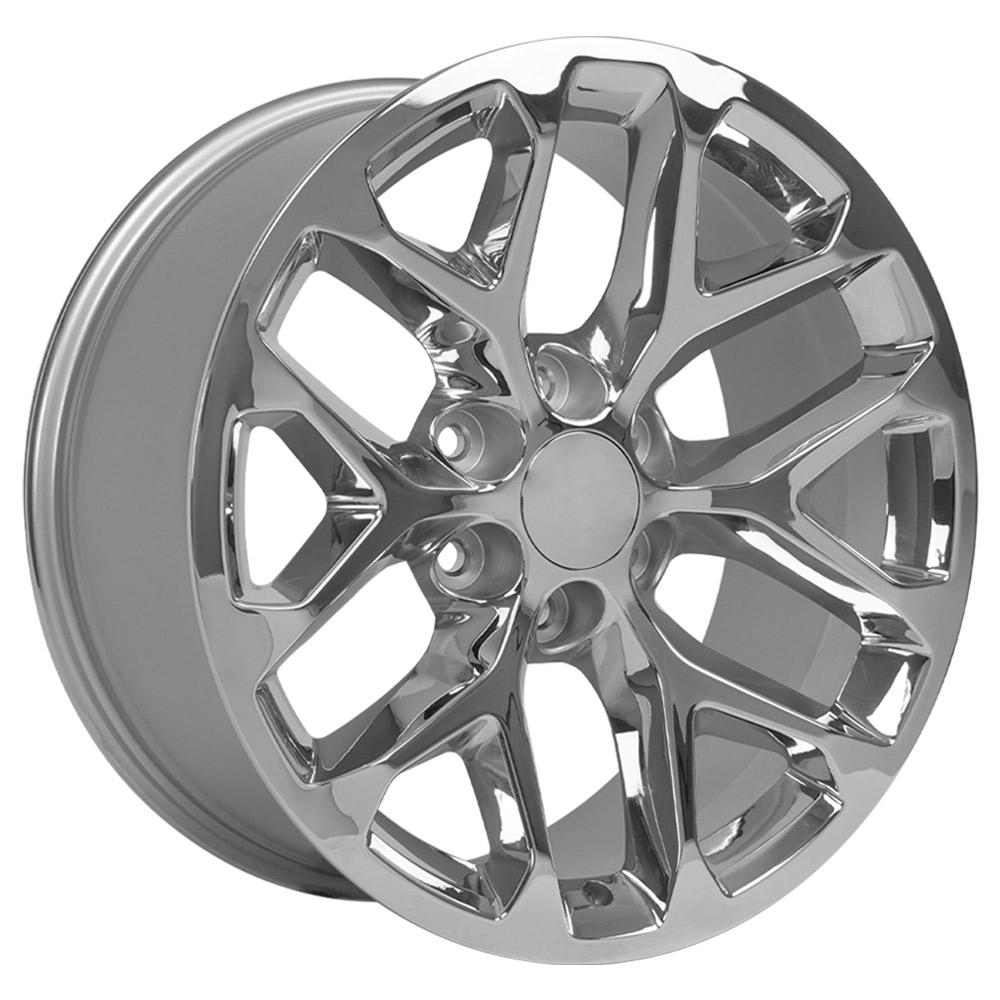 20" Replica CV98B fits Chevy Silverado 20x9 Chrome-SR1 Performance