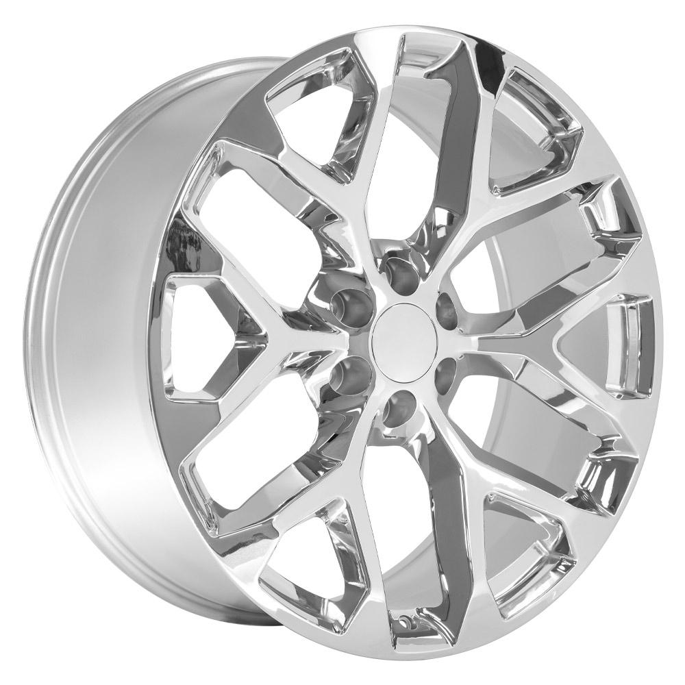 24" Replica CV98B fits Chevy Silverado 24x10 Chrome-SR1 Performance