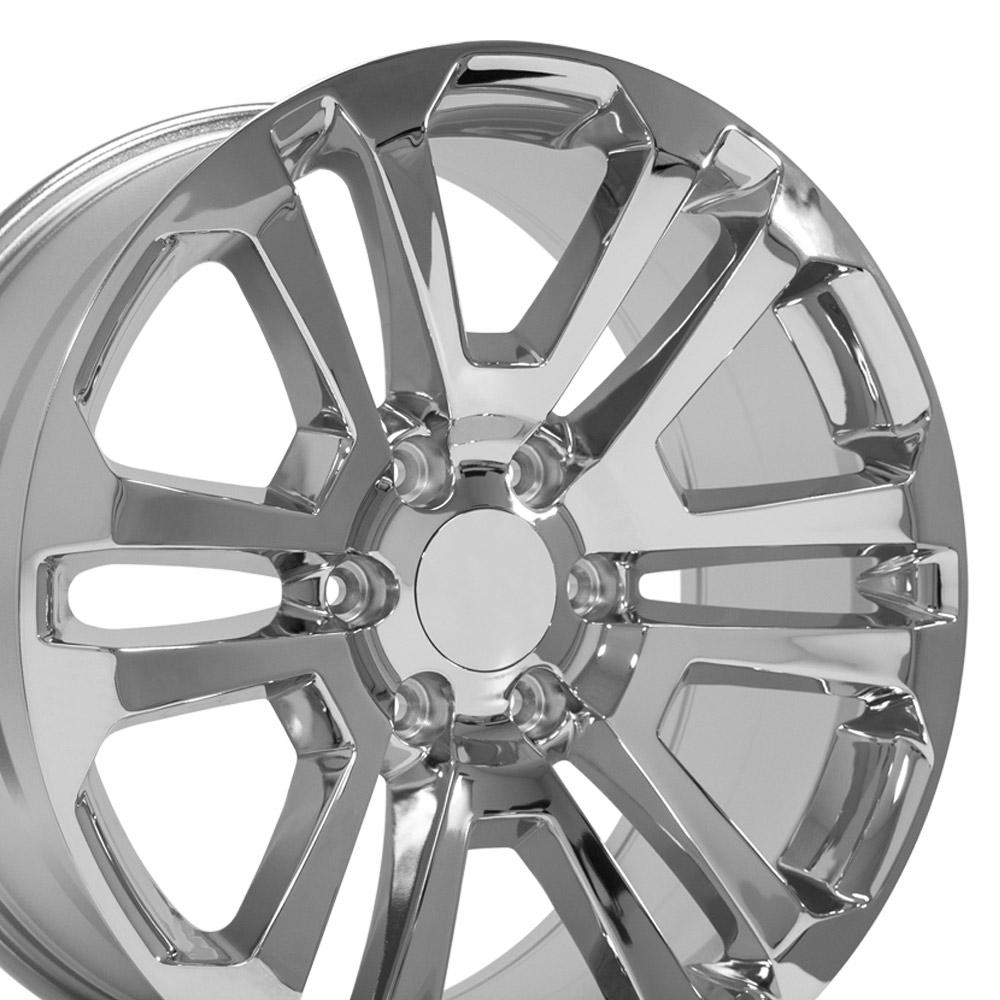 20" Replica CV99 fits GMC Sierra 20x9 Chrome-SR1 Performance