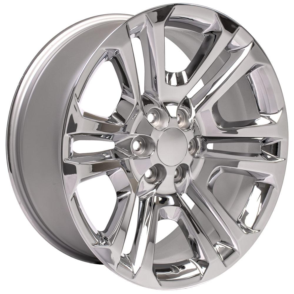 22" Replica CV99 fits GMC Sierra 22x9 Chrome-SR1 Performance