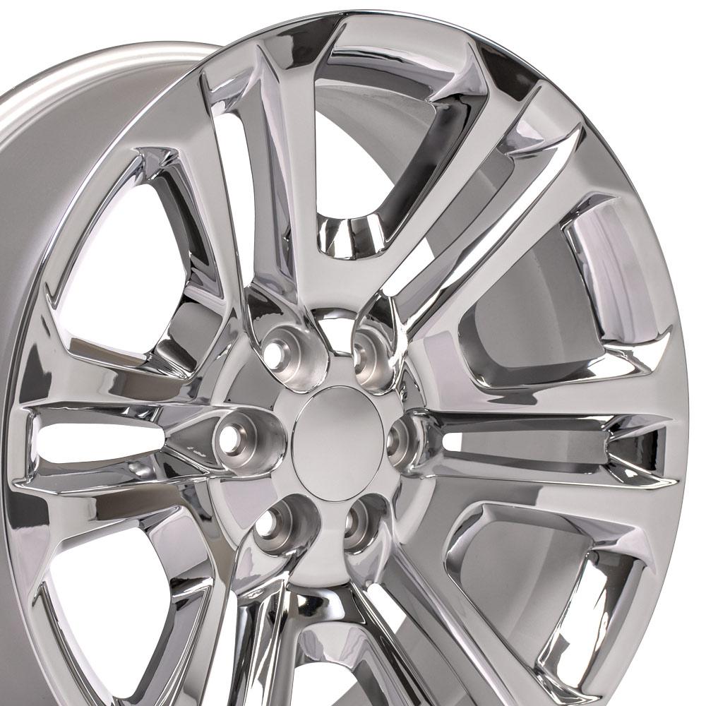 22" Replica CV99 fits GMC Sierra 22x9 Chrome-SR1 Performance