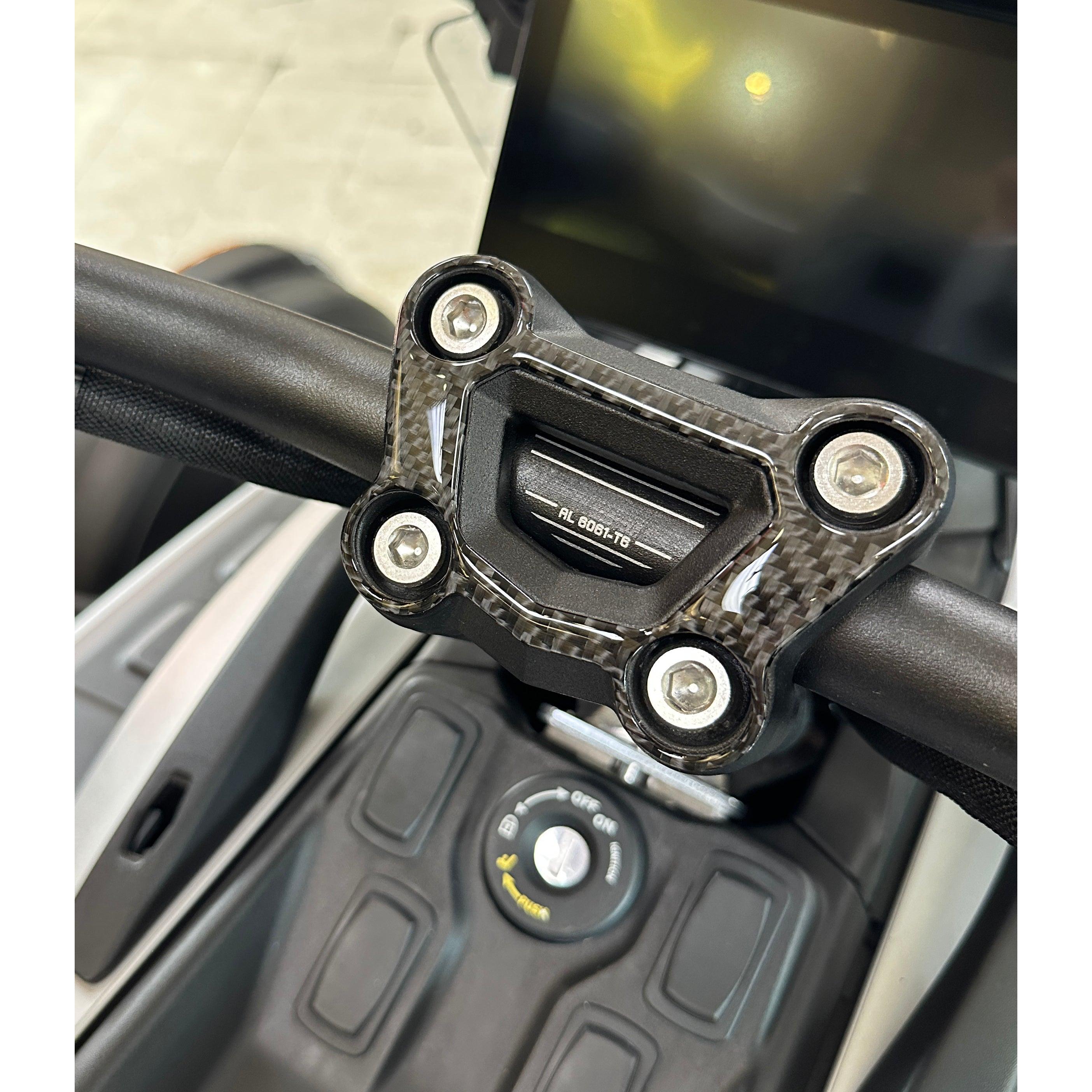 Handlebar Top Clamp Accent Trim Fits 2025-2026 Can Am Canyon