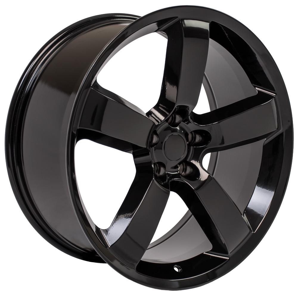 20" Replica DG04 fits Dodge Charger SRT 20x9 Black-SR1 Performance
