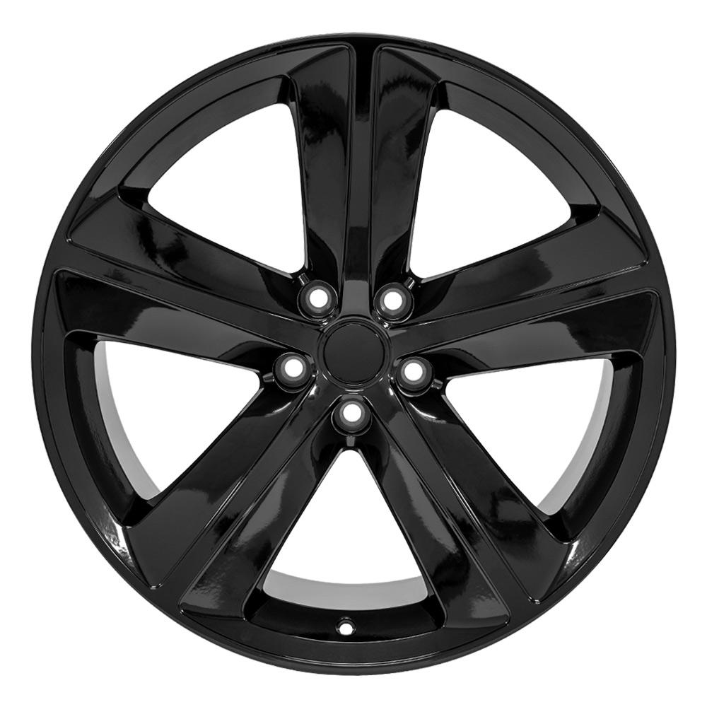 20" Replica DG05 fits Dodge Charger SRT 20x9 Black-SR1 Performance