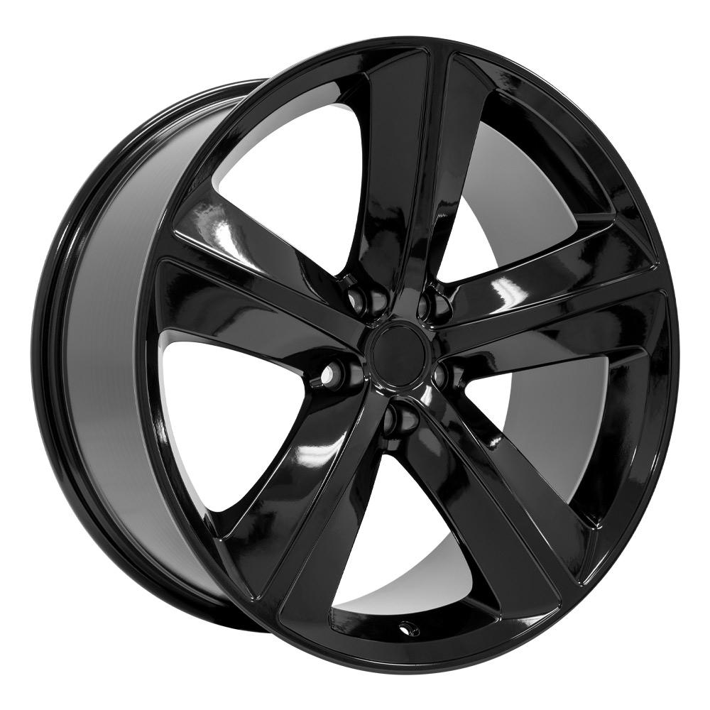 20" Replica DG05 fits Dodge Charger SRT 20x9 Black-SR1 Performance