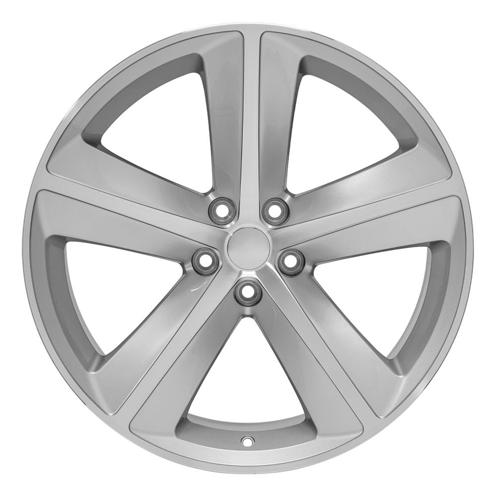 20" Replica DG05 fits Dodge Charger SRT 20x9 Silver-SR1 Performance