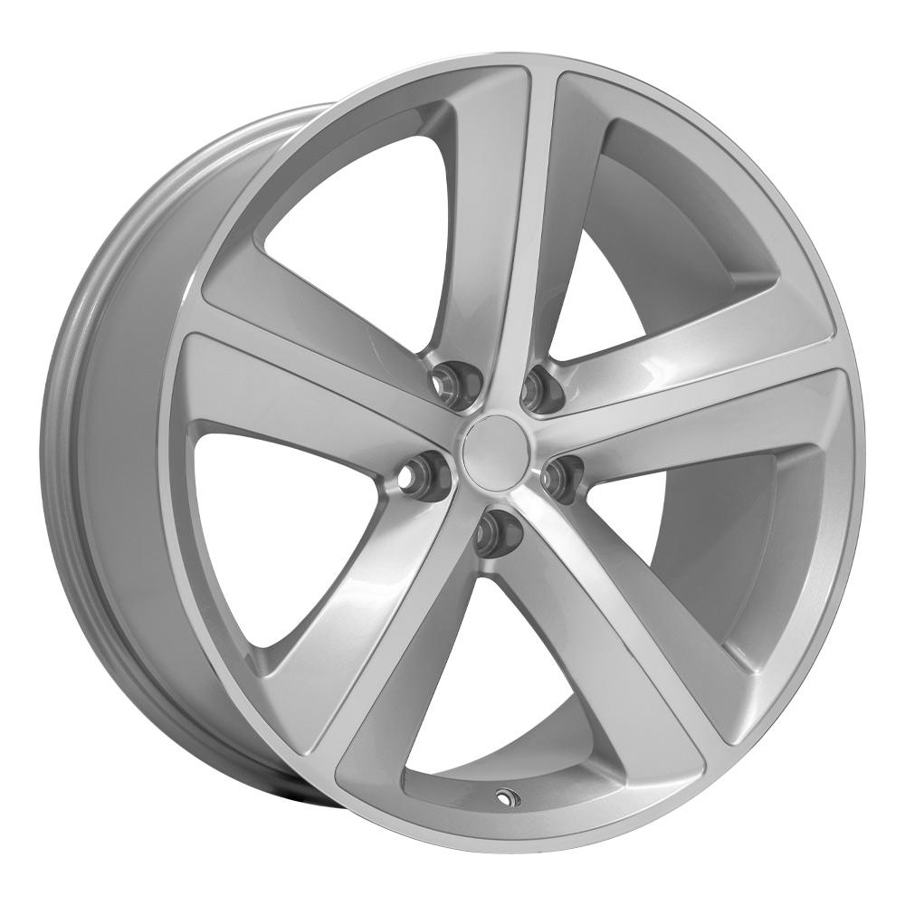 20" Replica DG05 fits Dodge Charger SRT 20x9 Silver-SR1 Performance