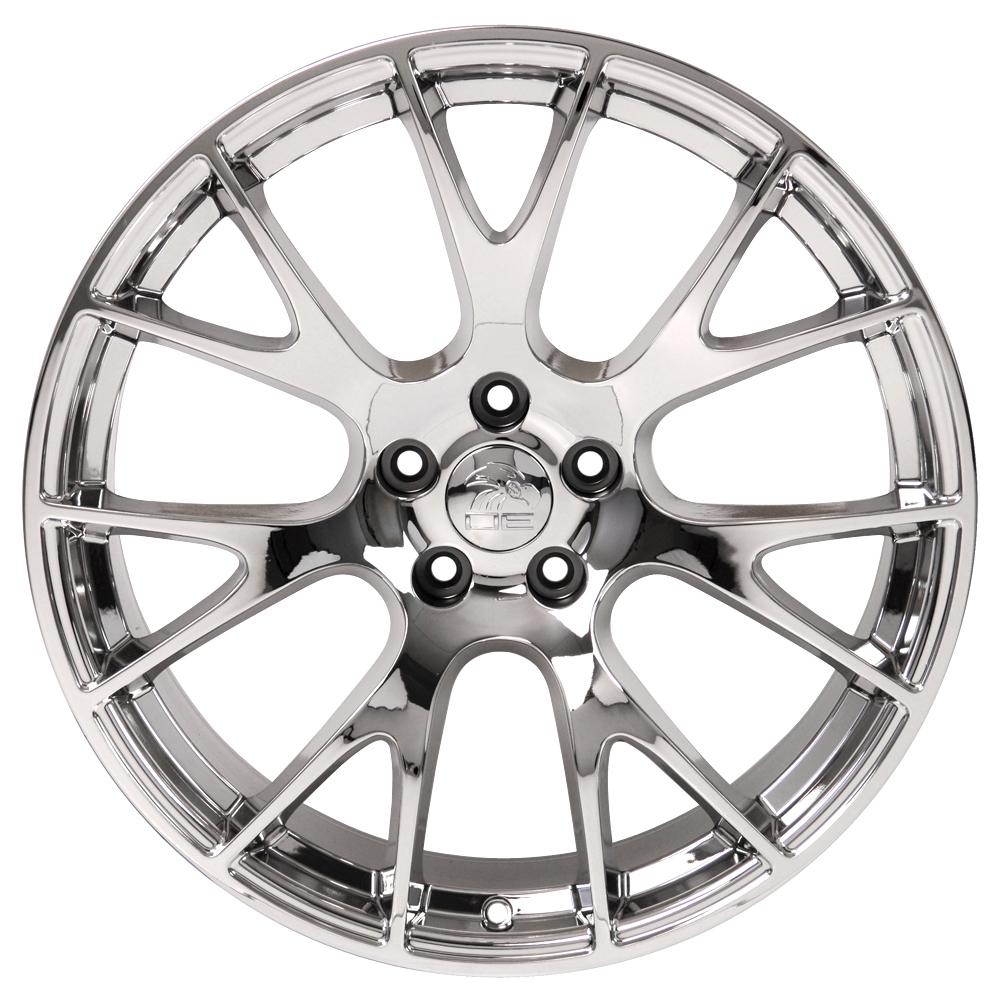 22" Replica DG69 fits Dodge RAM Hellcat 22x10 Chrome-SR1 Performance