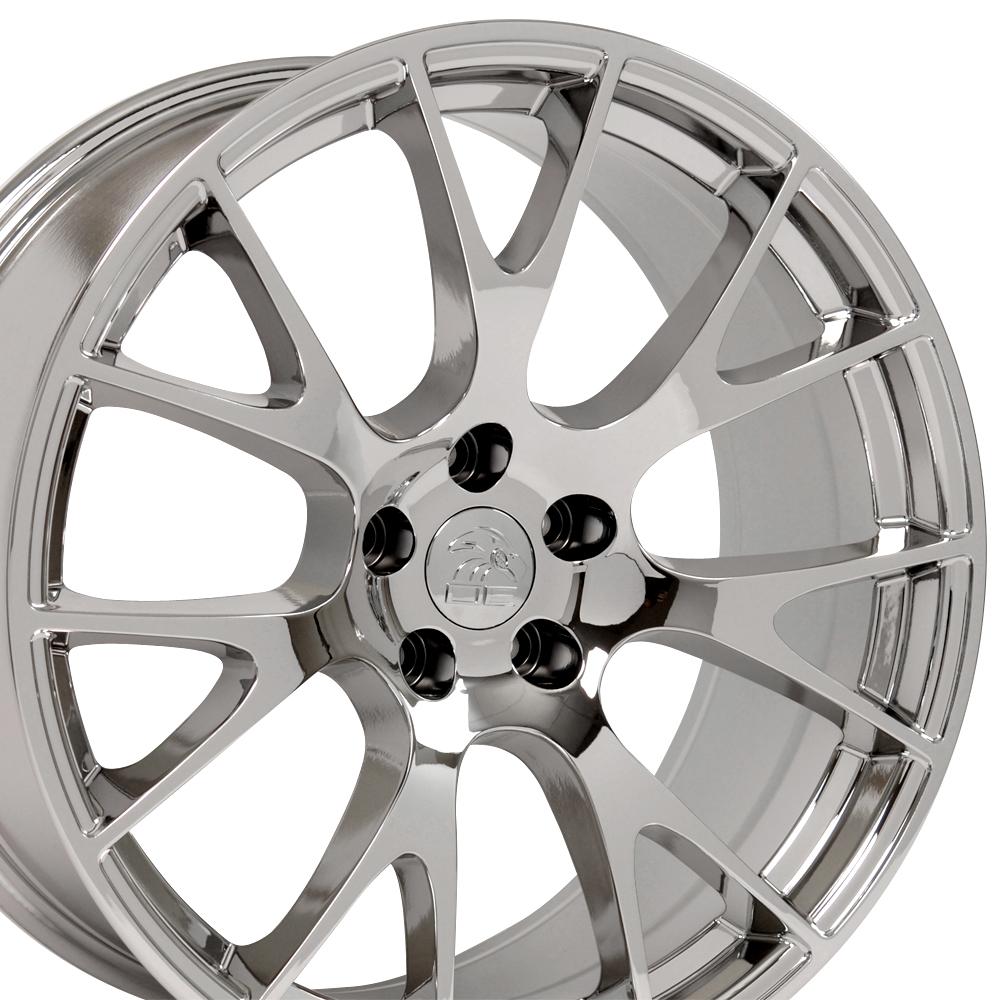 22" Replica DG69 fits Dodge RAM Hellcat 22x10 Chrome-SR1 Performance