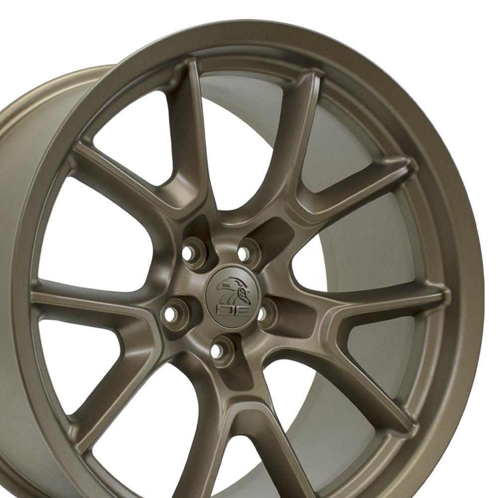 20" Replica DG21 fits Dodge Challenger 20x10 Bronze-SR1 Performance